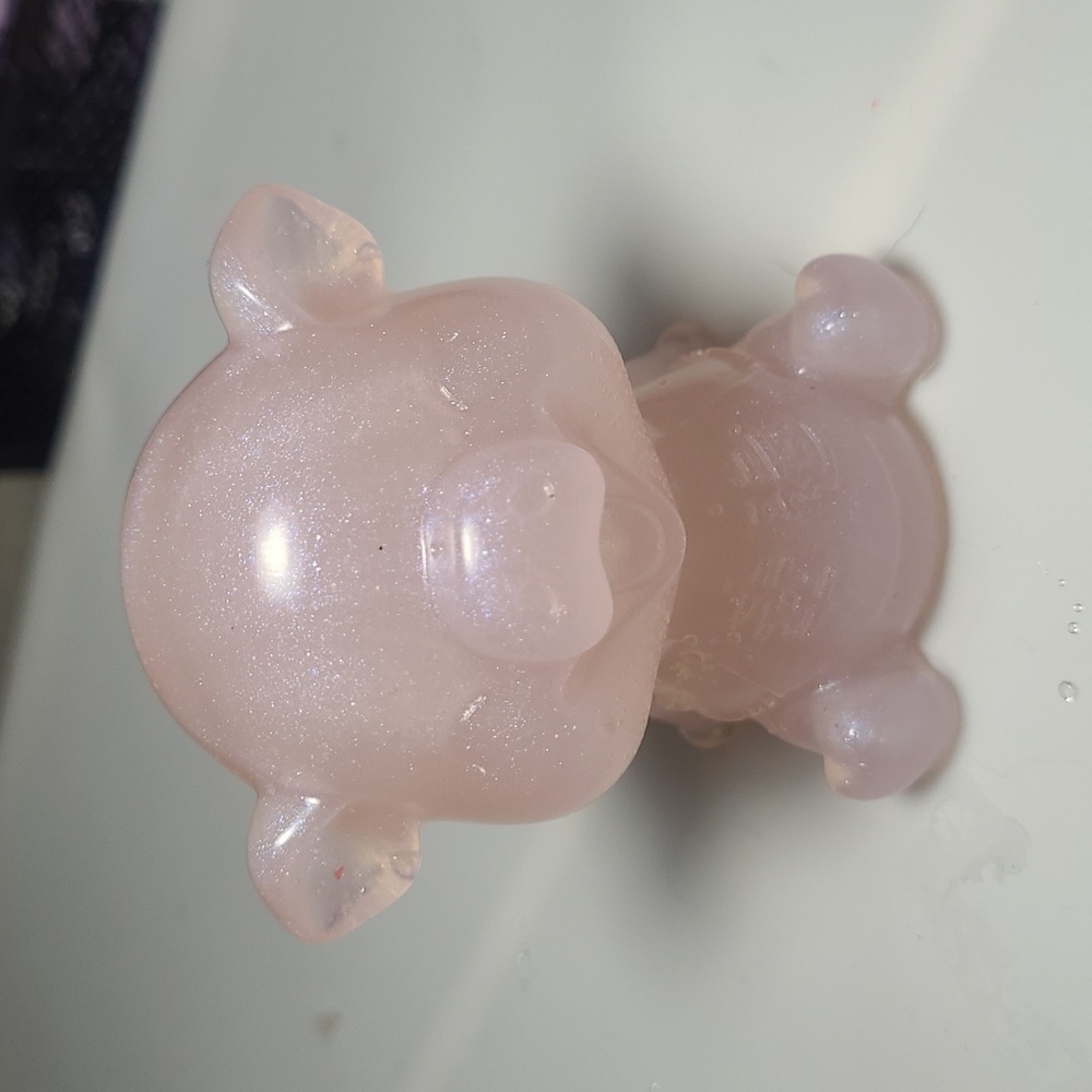 Handmade Resin Happy Pig - Picture 2 of 2